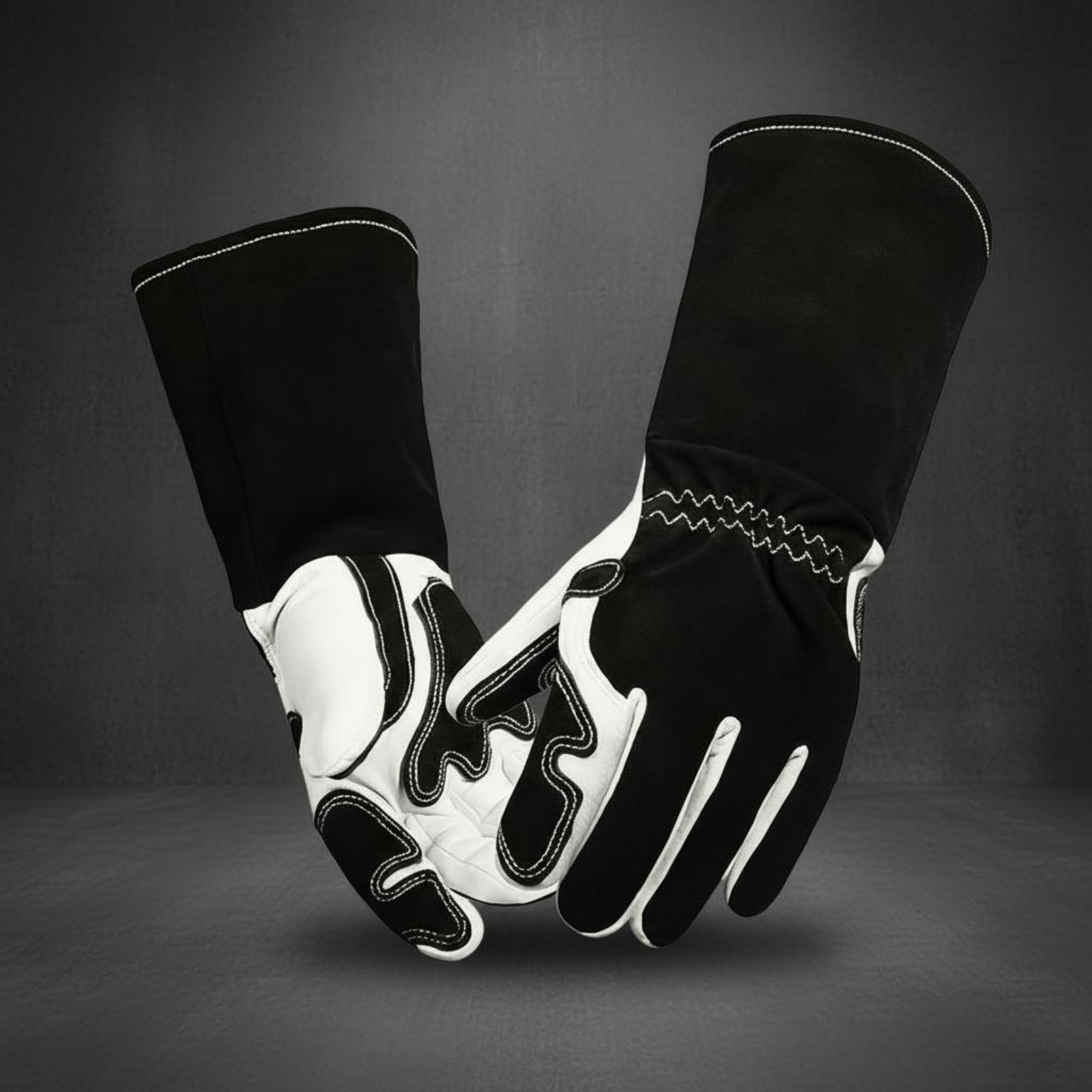 Heat Resistant Glove - TIG Metalworking Gloves Flexible Finger Design