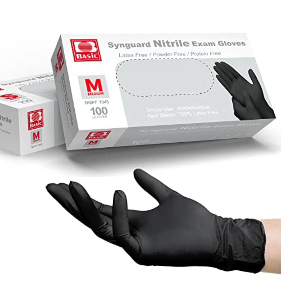 Medical Black Nitrile Exam Glo - Exam Glove Nitrile 评论和价格