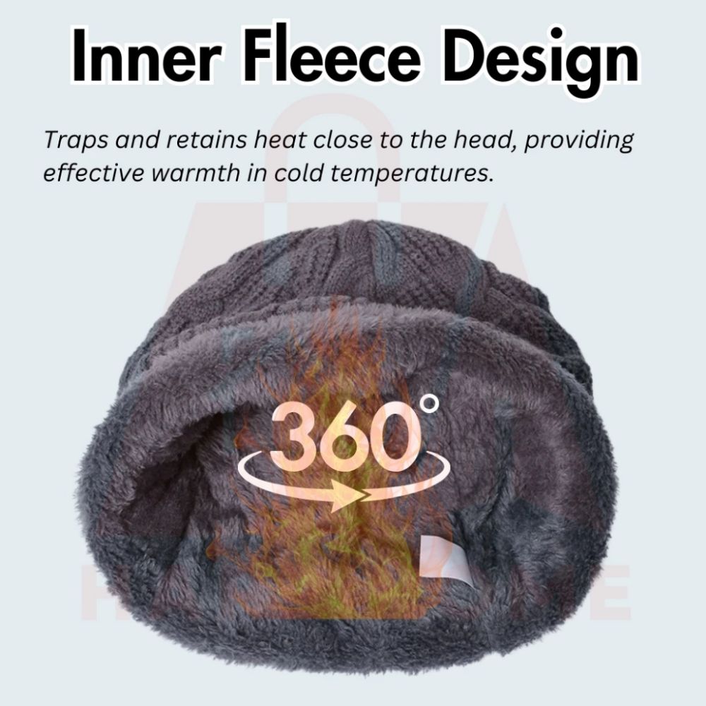 3pcs Hiking Solid Color Hat Sc - Wool Glove Lined 评论和价格