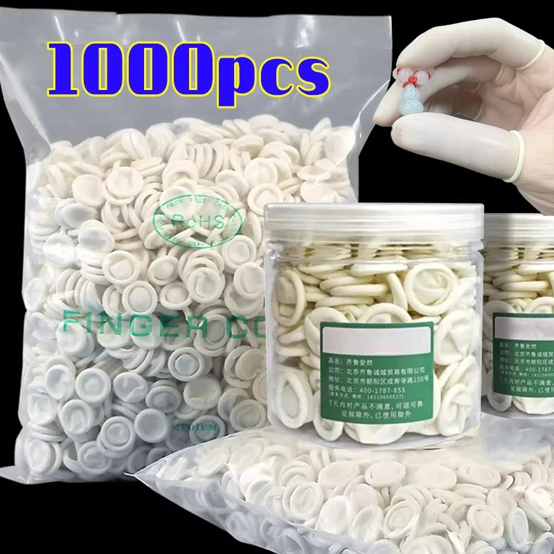 100-1000pcs White Disposable F - Latex Disposable Glove 评论和价格