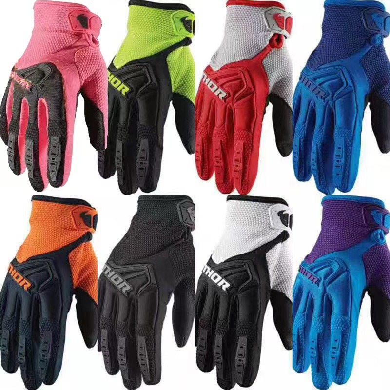 Racing Motocross Gloves Enduro - Cycling Glove Padded 评论和价格