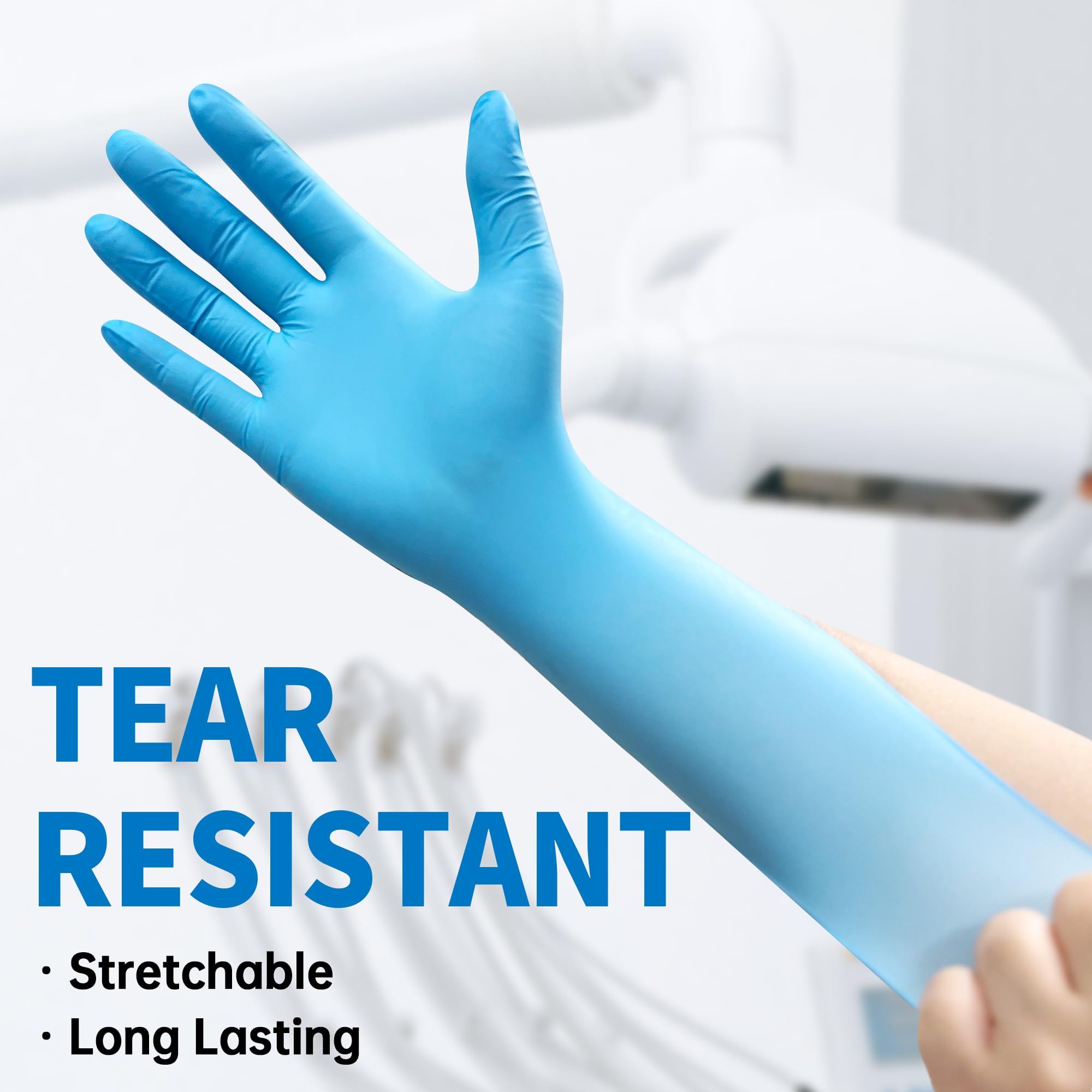 Blue Nitrile Disposable Exam G - Exam Glove Nitrile 评论和价格