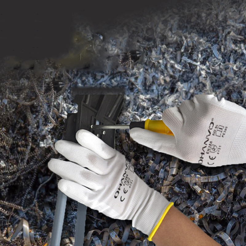 10 Pairs PU Nitrile Safety Coa - Nitrile Mechanic Glove 评论和价格