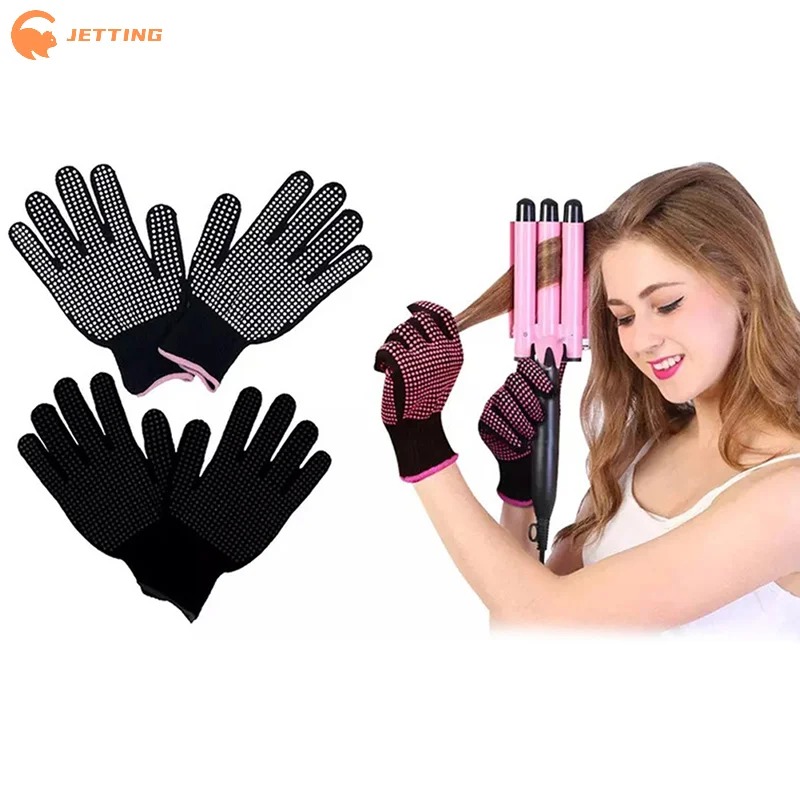 1Pcs Hair Salon Styling Gloves - Heat Resistant Glove 评论和价格