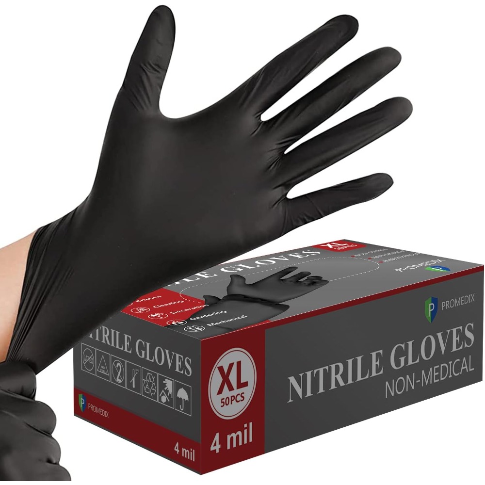 Nitrile Disposable Gloves 4 Mi - Exam Glove Nitrile 评论和价格