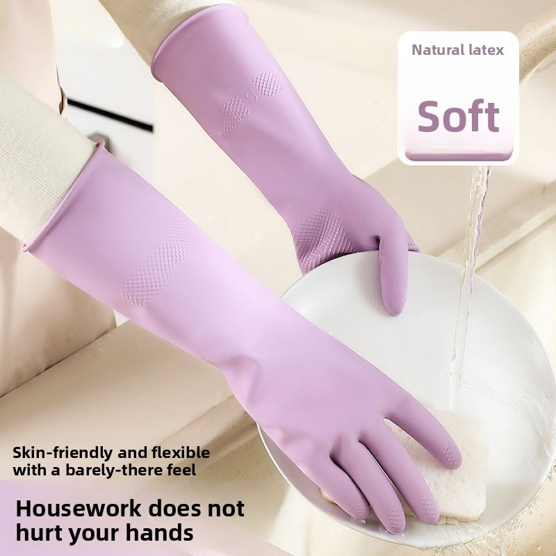 Latex Dish Washing Gloves,with - Rubber Glove Cleaning 评论和价格