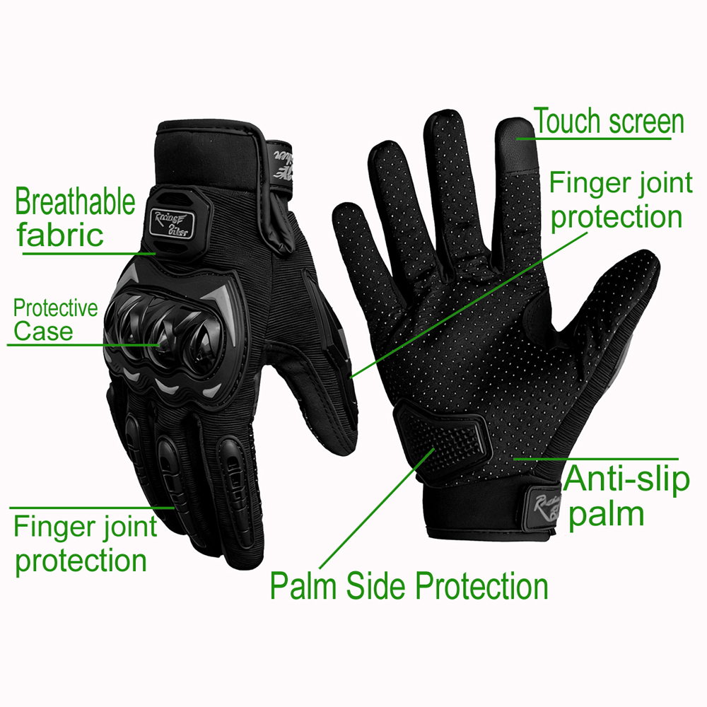 Men Motorcycle Gloves Summer B - Motorcycle Glove Knuckle 评论和价格