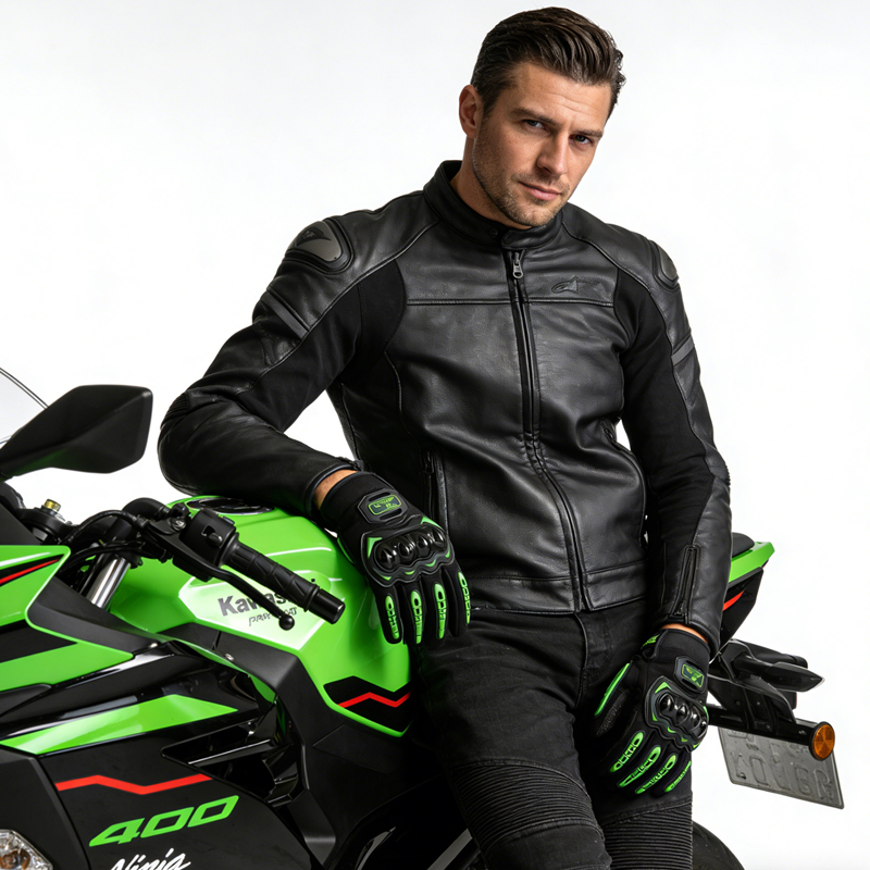 Men Motorcycle Gloves Summer B - Motorcycle Glove Knuckle 评论和价格