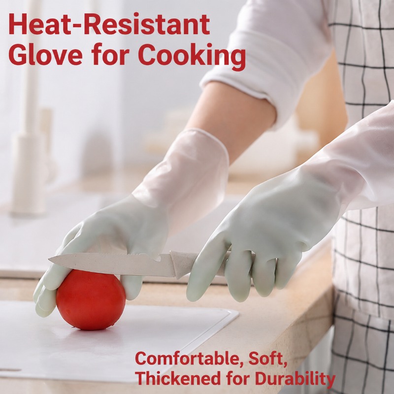 PVC Double Color Dishwashing G - Dish Glove Rubber 评论和价格