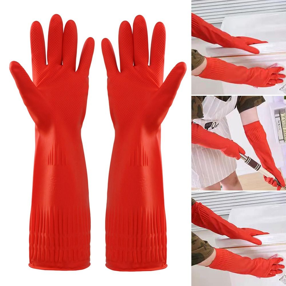 1 Pair Heavy Duty Rubber Glove - Dish Glove Rubber 评论和价格