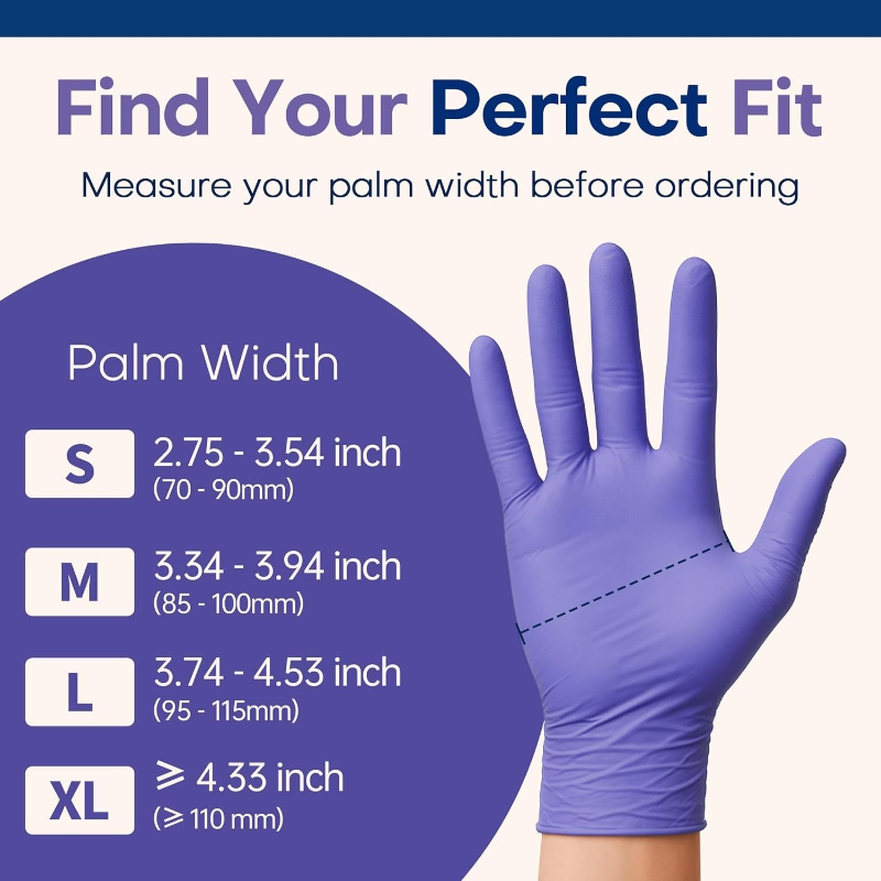 Disposable Gloves Purple Nitri - Exam Glove Nitrile 评论和价格