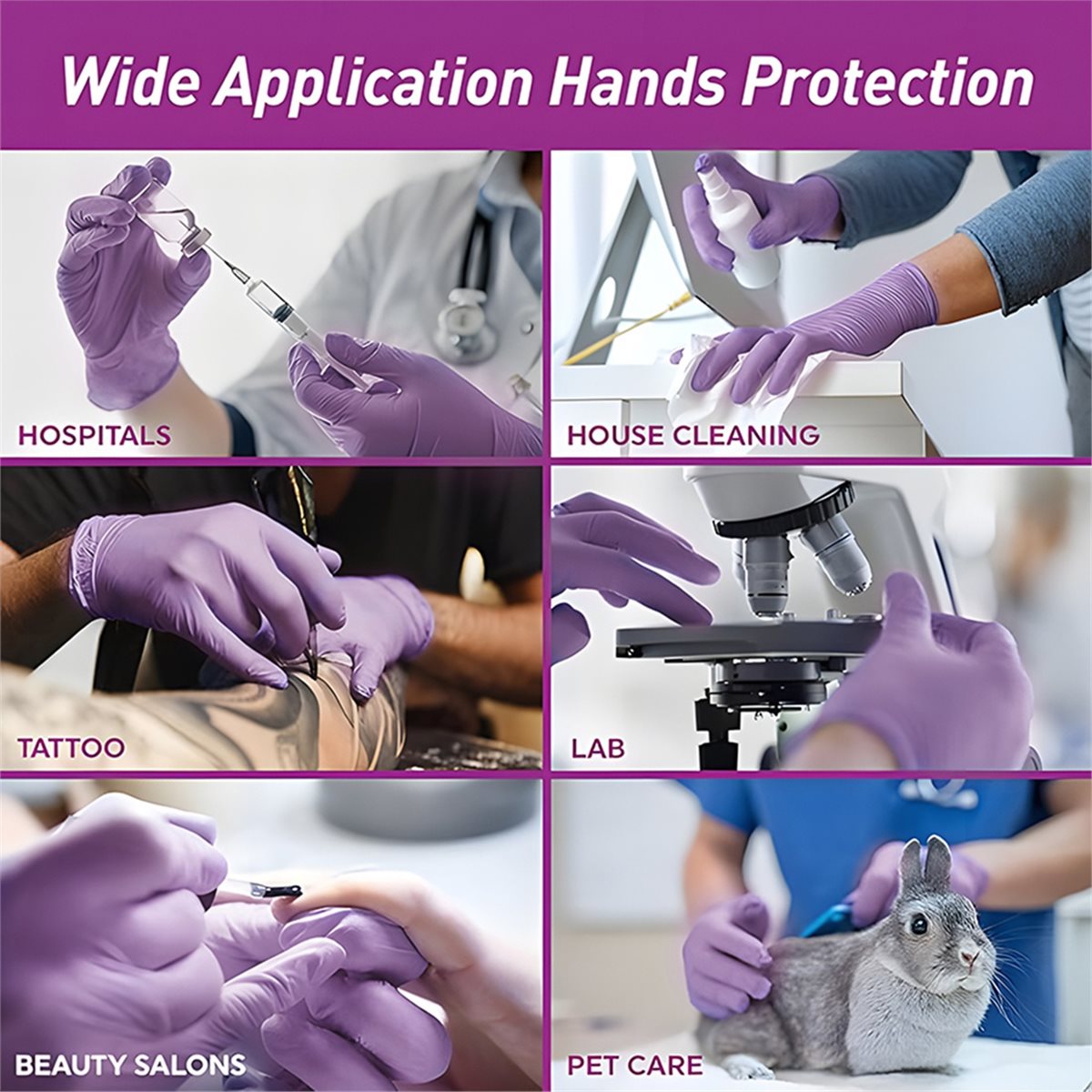 HITL 100pcs Nitrile Exam Glove - Exam Glove Nitrile 评论和价格