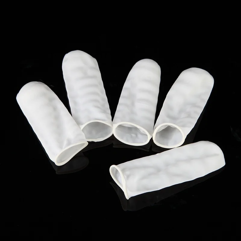 100Pcs Disposable Latex Finger - Latex Disposable Glove 评论和价格