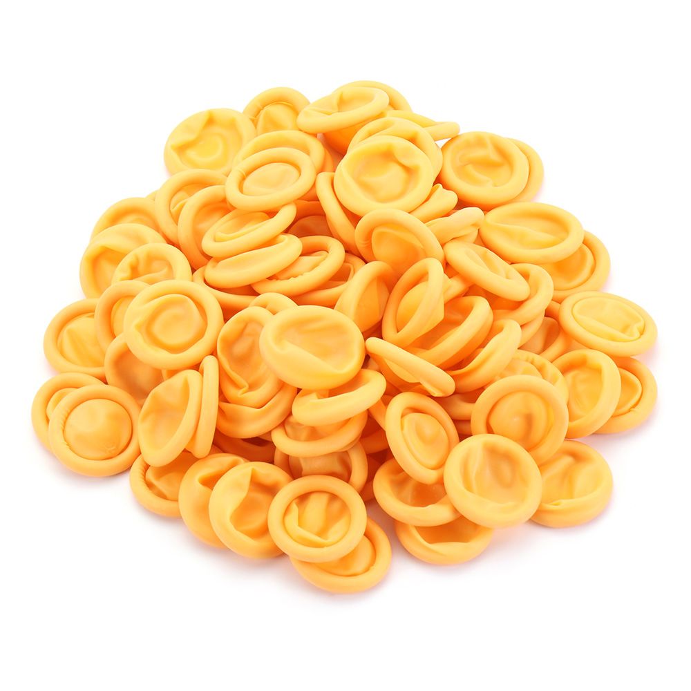 100PCS Disposable Finger Cover - Latex Disposable Glove 评论和价格