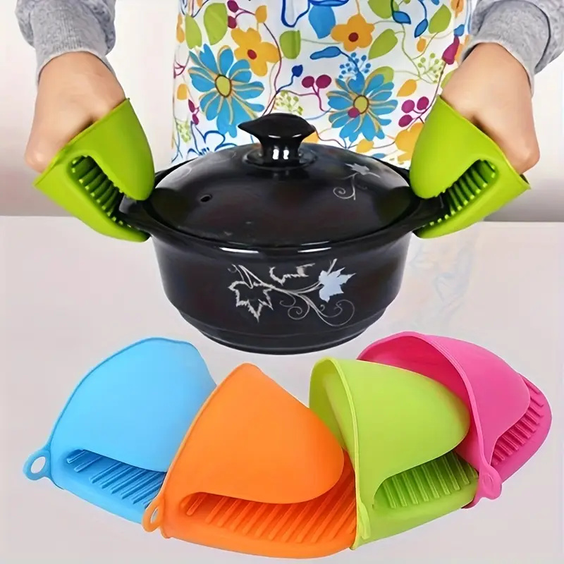 2Pcs Silicone Pot Holder Glove - Oven Mitt Silicone 评论和价格