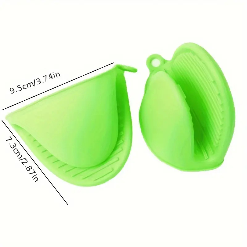 2Pcs Silicone Pot Holder Glove - Oven Mitt Silicone 评论和价格