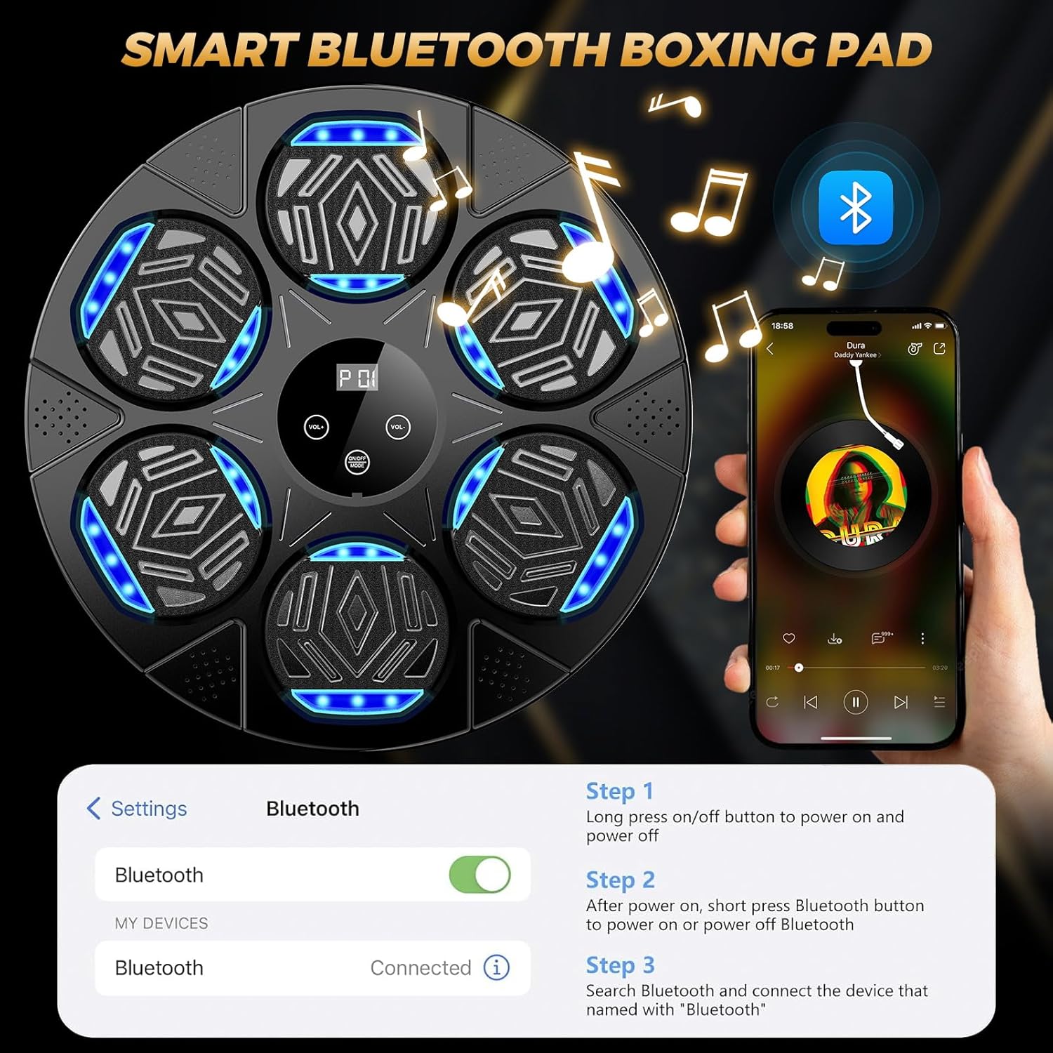 2026 Smart Bluetooth Music Box - Workout Glove Gym 评论和价格