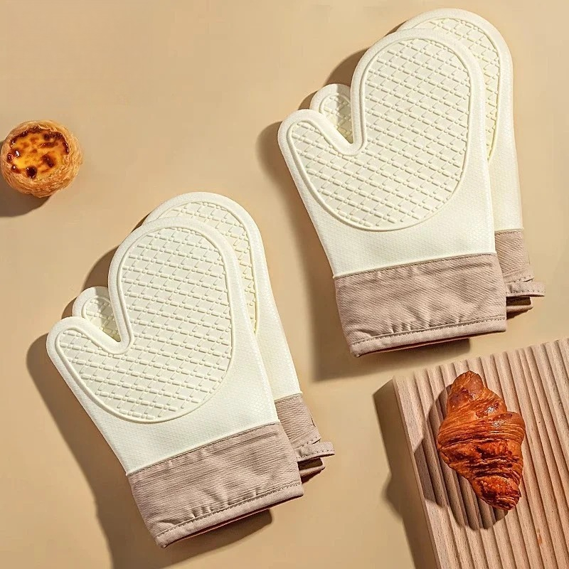 1PC Heat-Resistant Silicone Ov - Oven Mitt Silicone 评论和价格