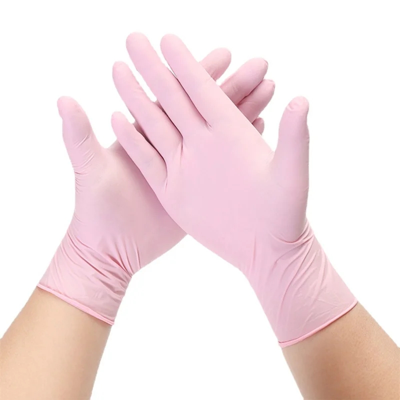 20/50/100PCS Pink Nitrile Glov - Nitrile Mechanic Glove 评论和价格