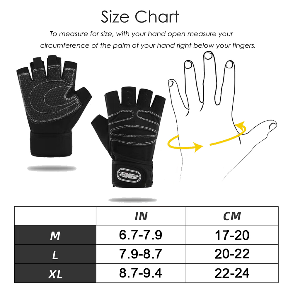 Gym Gloves Fitness Weight Lift - Workout Glove Gym 评论和价格