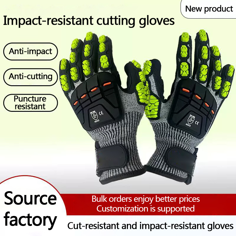 HPPE anti-cutting gloves, TPR  - Cut Resistant Glove 评论和价格