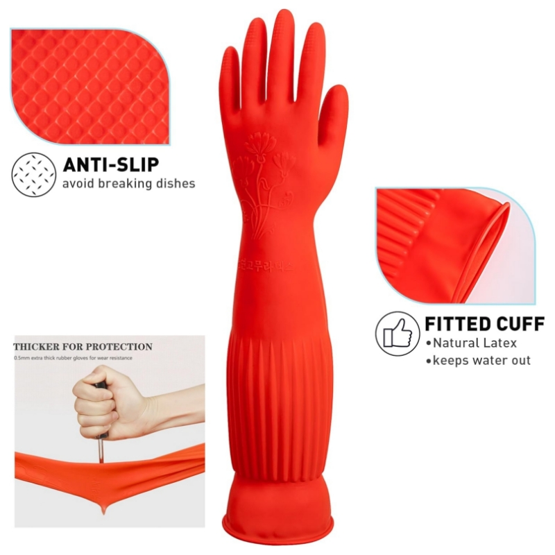 45CM Extra-Long Rubber Cleanin - Rubber Glove Cleaning 评论和价格