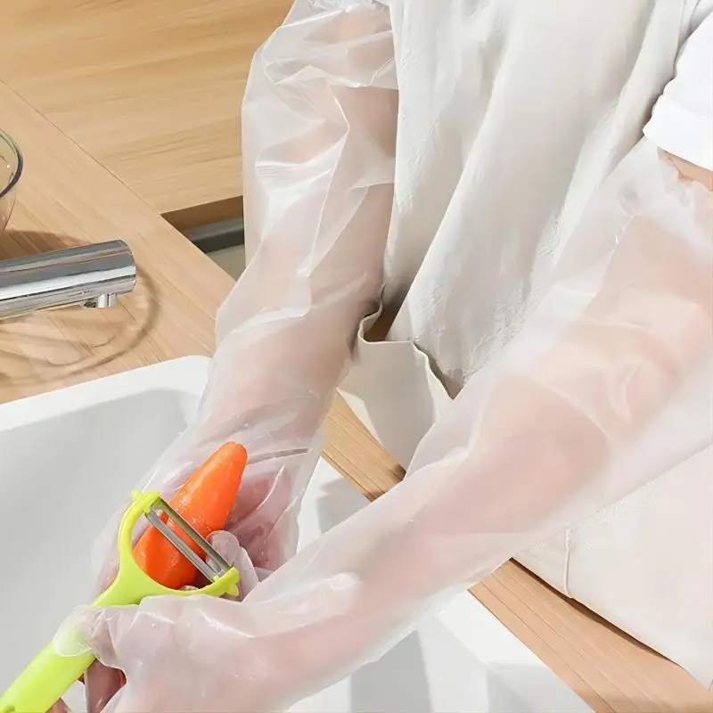 30PCS Disposable Arm Guard Glo - Rubber Glove Cleaning 评论和价格