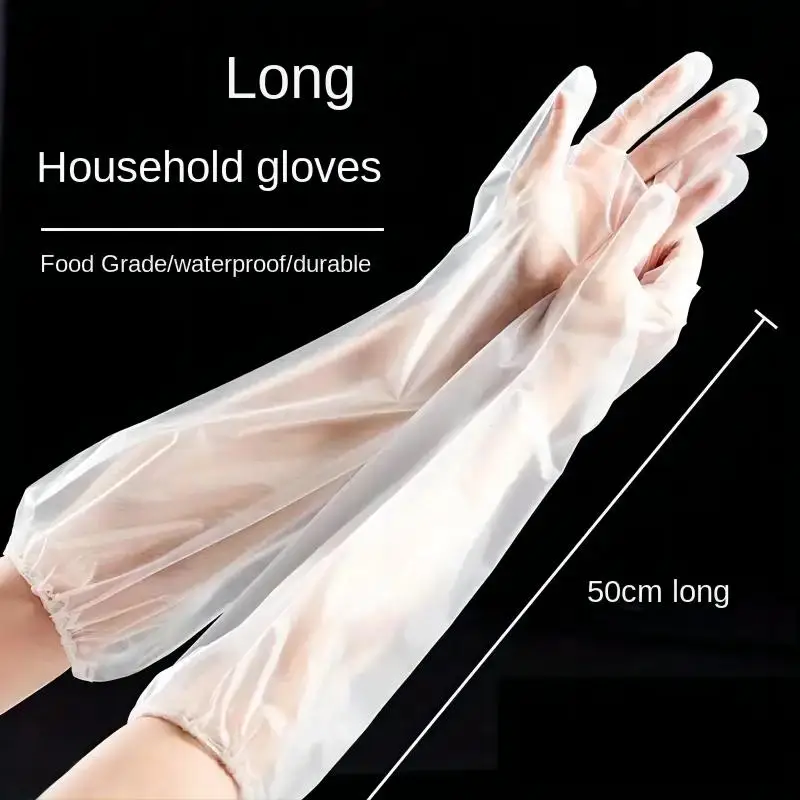 30PCS Disposable Arm Guard Glo - Rubber Glove Cleaning 评论和价格