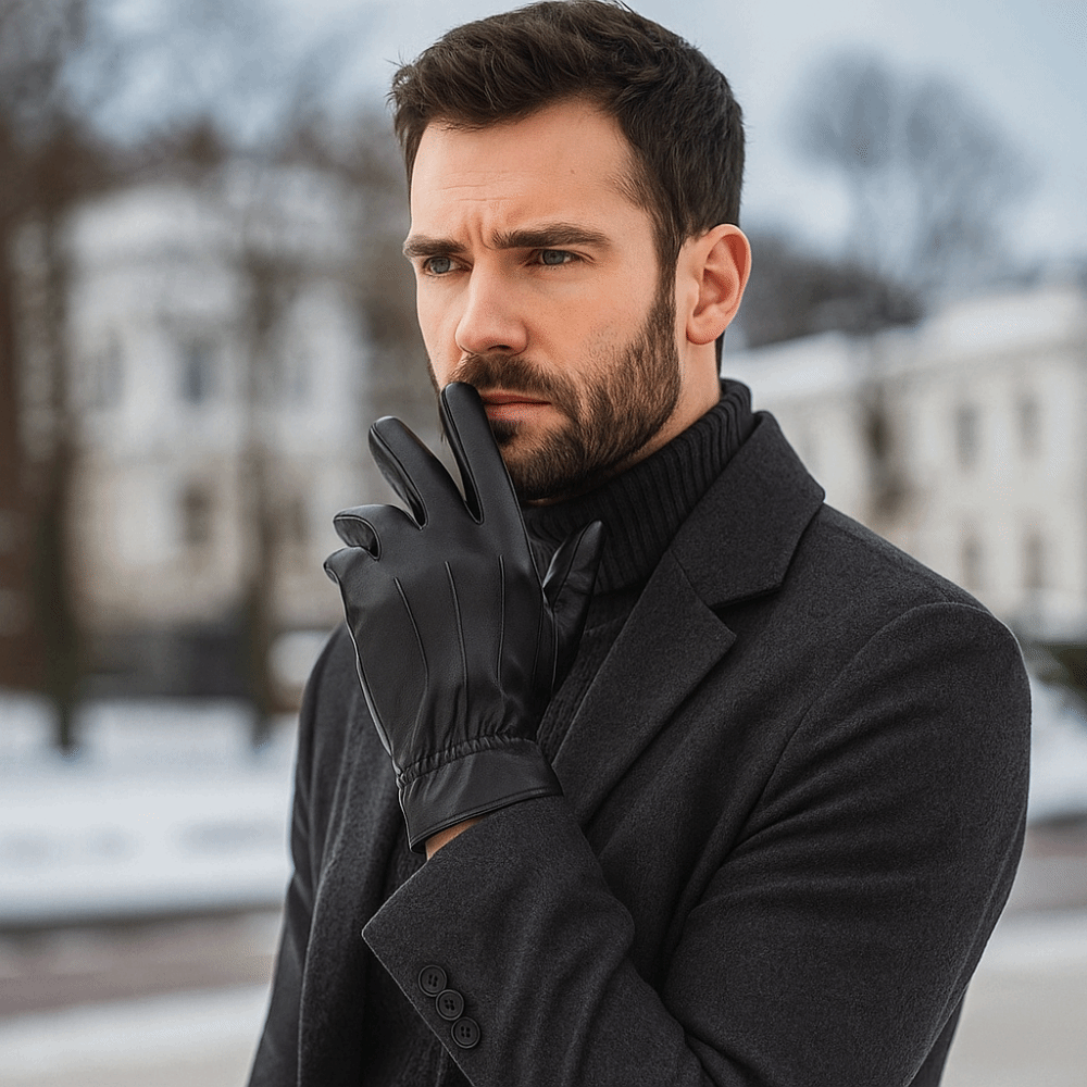 Fashion Black Driving Gloves P - Leather Driving Glove 评论和价格