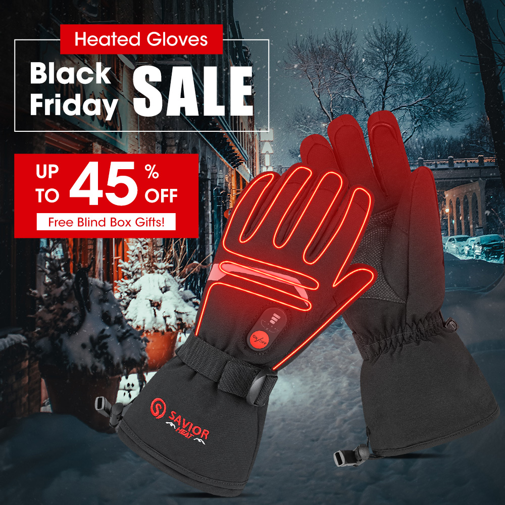 SNOW DEER Winter Heated Gloves - Heat Resistant Glove 评论和价格