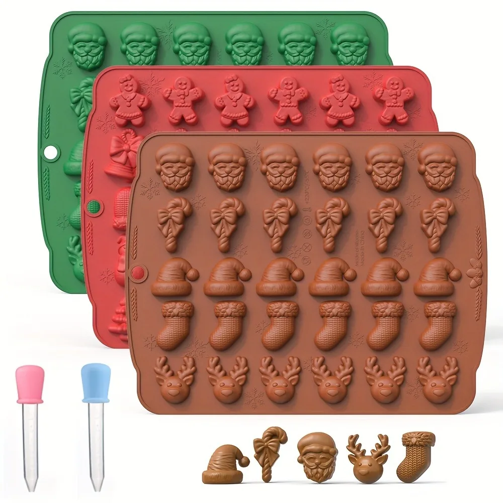 Christmas Silicone Chocolate M - Oven Mitt Silicone 评论和价格