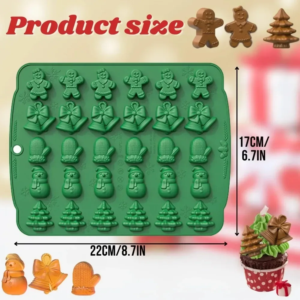 Christmas Silicone Chocolate M - Oven Mitt Silicone 评论和价格