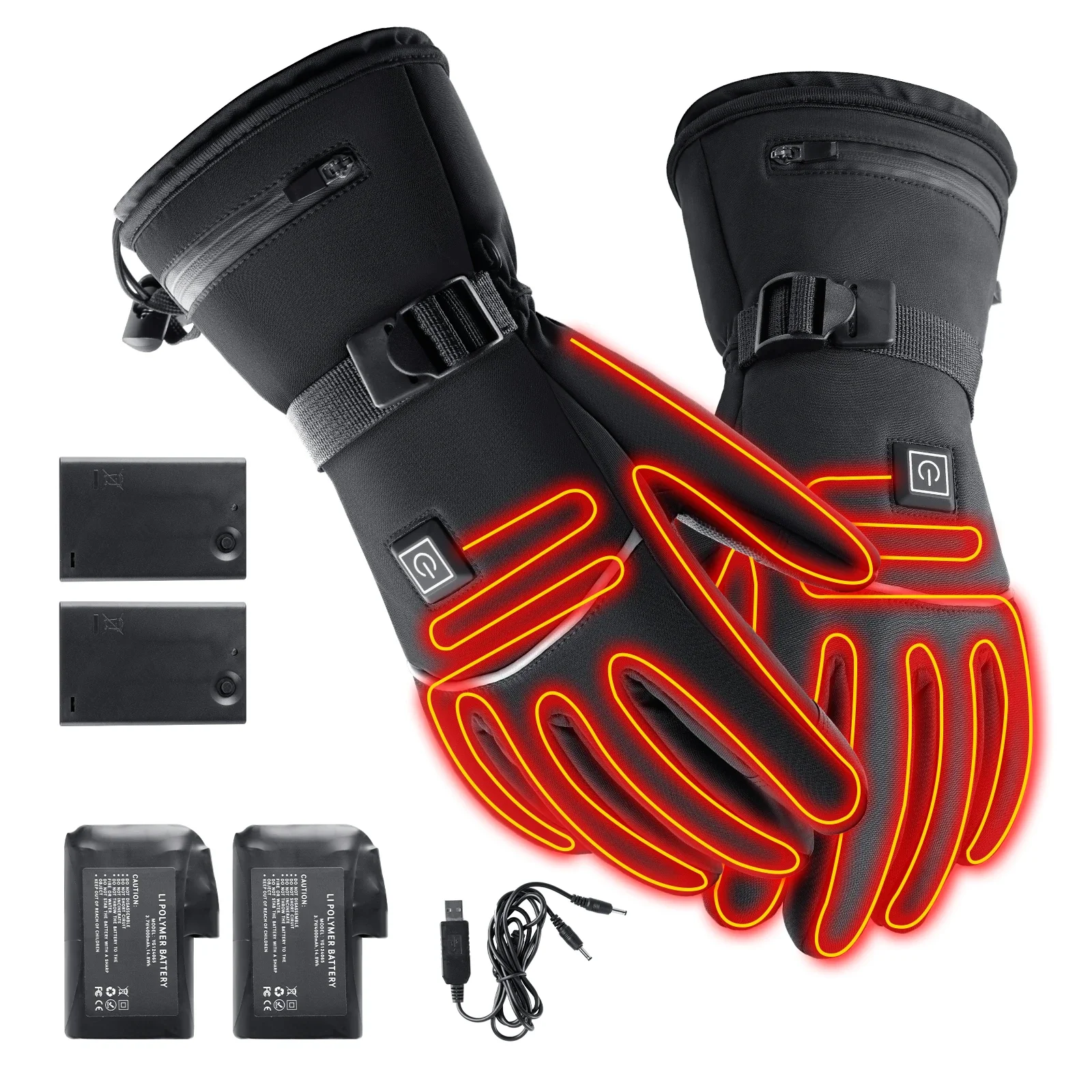 Electric Heated Gloves Motorcy - Gardening Glove Waterproof 评论和价格
