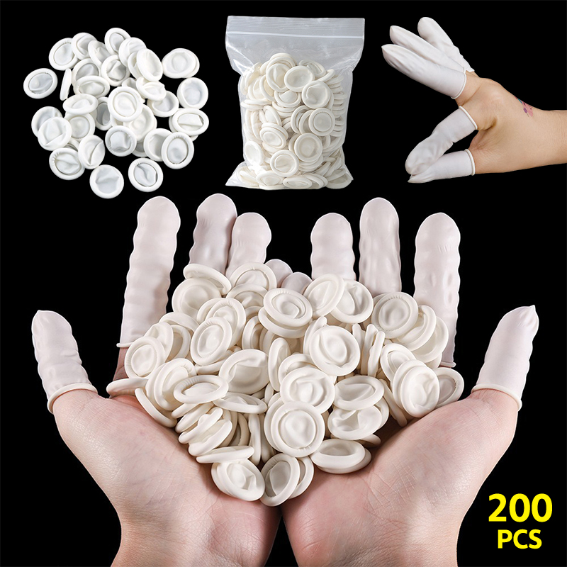 200Pcs/bag Disposable Latex Ru - Latex Disposable Glove 评论和价格