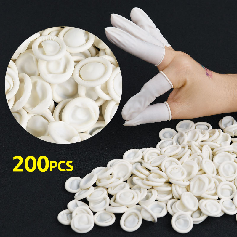 200Pcs/bag Disposable Latex Ru - Latex Disposable Glove 评论和价格
