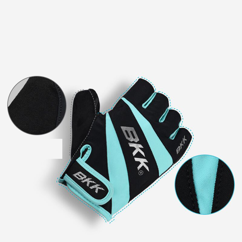 1 Pair BKK Fishing Gloves Half - Cycling Glove Padded 评论和价格
