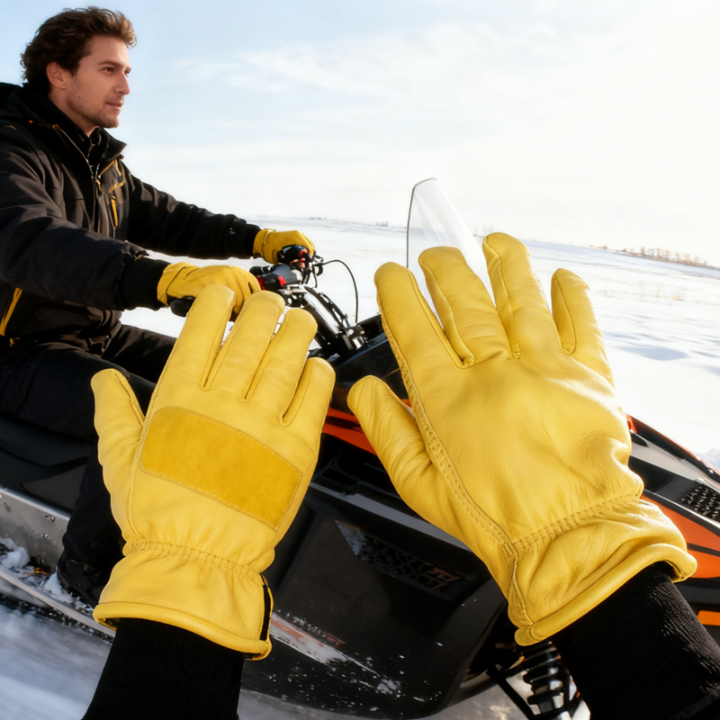 Mens Motorcycle Winter Gloves  - Winter Glove Insulated 评论和价格