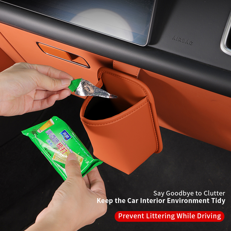 Car Glove Box Hanging Storage  - Leather Driving Glove 评论和价格