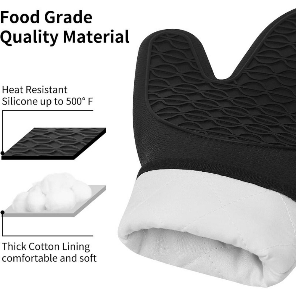 Food Grade Silicone Oven Mitts - Oven Mitt Silicone 评论和价格