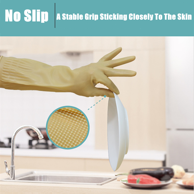 Long Reusable Rubber Dishwashi - Dish Glove Rubber 评论和价格