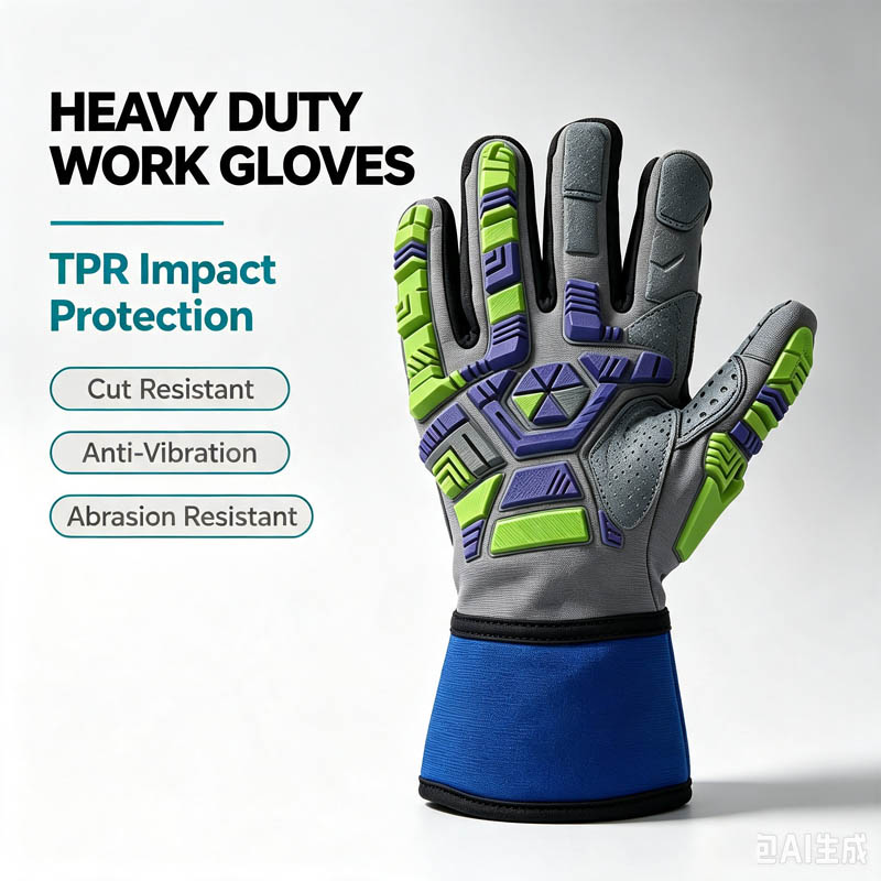 Heavy Duty Work Safety Glove,  - Work Glove Impact 评论和价格