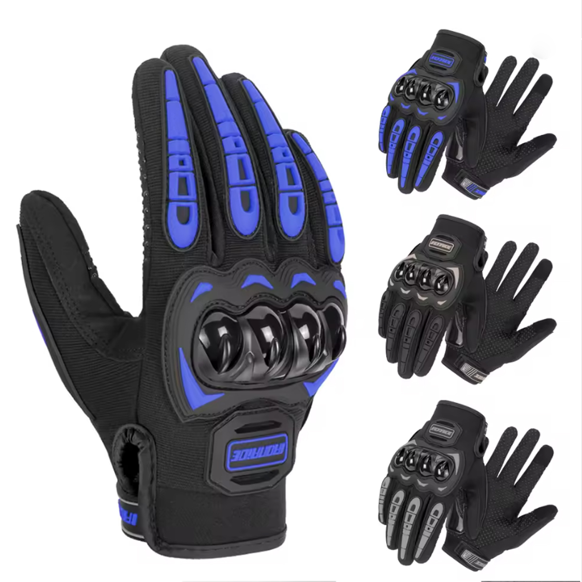 Men Motorcycle Gloves Touch Sc - Motorcycle Glove Knuckle 评论和价格