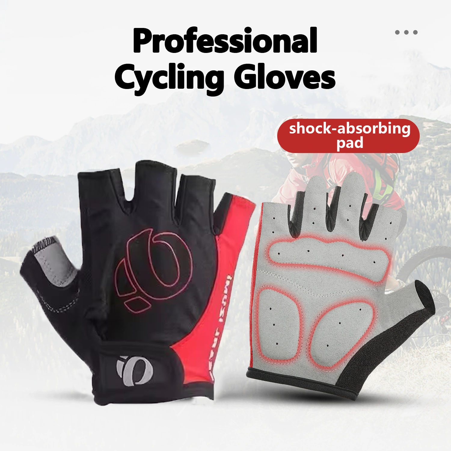 Outdoor Cycling Shock-absorbin - Cycling Glove Padded 评论和价格