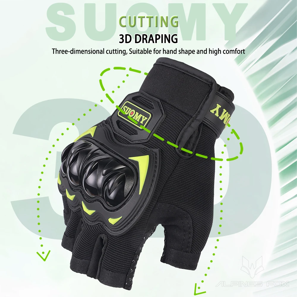 SUOMY Summer Motorcycle Gloves - Cycling Glove Padded 评论和价格
