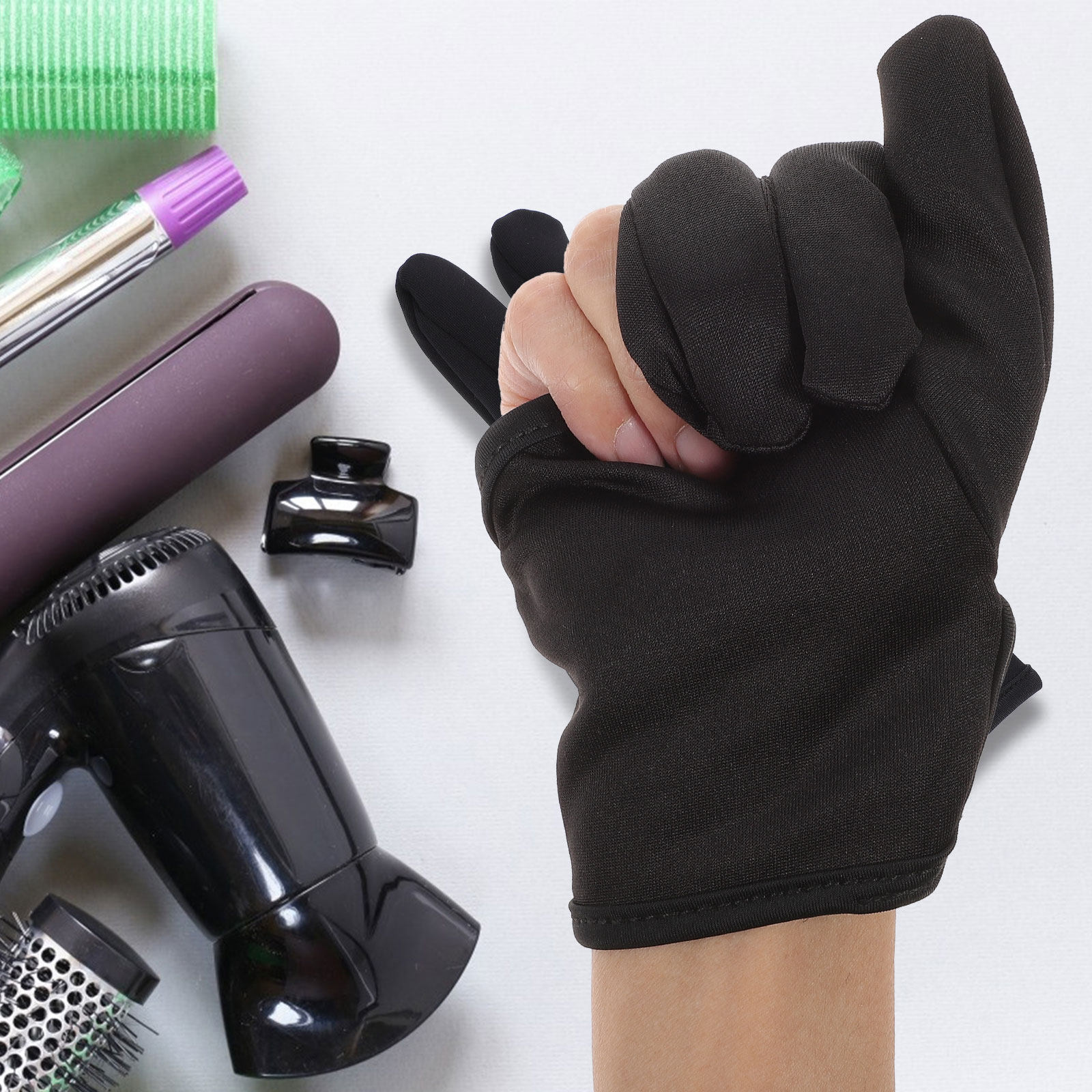 Hairdressing Glove 3 Fingers H - Heat Resistant Glove 评论和价格