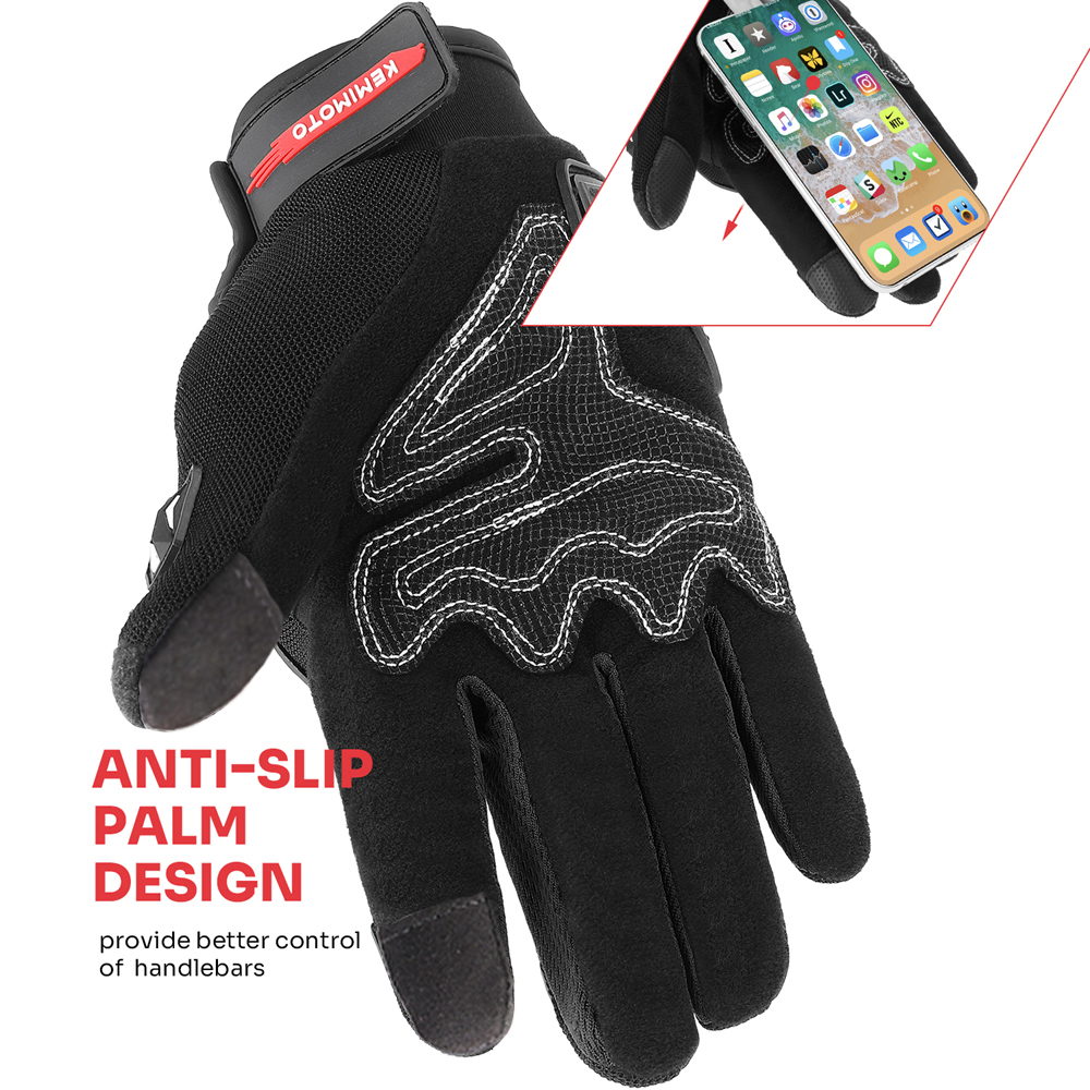 KEMITOUR Summer Motorcycle Glo - Cycling Glove Padded 评论和价格